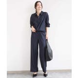 [SANAGARAシリーズ]デニムライク ワイドパンツ 接触冷感 | MK MICHEL KLEIN | 詳細画像55 