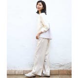 [SANAGARAシリーズ]デニムライク ワイドパンツ 接触冷感 | MK MICHEL KLEIN | 詳細画像61 