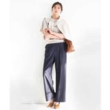 [SANAGARAシリーズ]デニムライク ワイドパンツ 接触冷感 | MK MICHEL KLEIN | 詳細画像70 