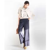 [SANAGARAシリーズ]デニムライク ワイドパンツ 接触冷感 | MK MICHEL KLEIN | 詳細画像73 