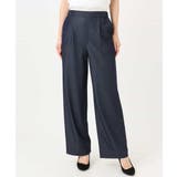 [SANAGARAシリーズ]デニムライク ワイドパンツ 接触冷感 | MK MICHEL KLEIN | 詳細画像75 