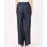 [SANAGARAシリーズ]デニムライク ワイドパンツ 接触冷感 | MK MICHEL KLEIN | 詳細画像77 