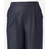 [SANAGARAシリーズ]デニムライク ワイドパンツ 接触冷感 | MK MICHEL KLEIN | 詳細画像78 