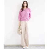 [SANAGARAシリーズ]デニムライク ワイドパンツ 接触冷感 | MK MICHEL KLEIN | 詳細画像8 