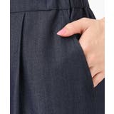 [SANAGARAシリーズ]デニムライク ワイドパンツ 接触冷感 | MK MICHEL KLEIN | 詳細画像80 