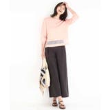 ストレッチツイル プルオンワイドパンツ/撥水/洗える | MK MICHEL KLEIN | 詳細画像12