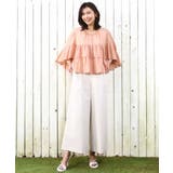 ストレッチツイル プルオンワイドパンツ/撥水/洗える | MK MICHEL KLEIN | 詳細画像15