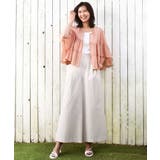 ストレッチツイル プルオンワイドパンツ/撥水/洗える | MK MICHEL KLEIN | 詳細画像18