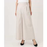 ストレッチツイル プルオンワイドパンツ/撥水/洗える | MK MICHEL KLEIN | 詳細画像19