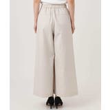 ストレッチツイル プルオンワイドパンツ/撥水/洗える | MK MICHEL KLEIN | 詳細画像21