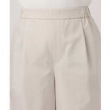 ストレッチツイル プルオンワイドパンツ/撥水/洗える | MK MICHEL KLEIN | 詳細画像22