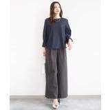 ストレッチツイル プルオンワイドパンツ/撥水/洗える | MK MICHEL KLEIN | 詳細画像31