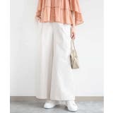 ストレッチツイル プルオンワイドパンツ/撥水/洗える | MK MICHEL KLEIN | 詳細画像33