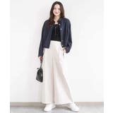 ストレッチツイル プルオンワイドパンツ/撥水/洗える | MK MICHEL KLEIN | 詳細画像7