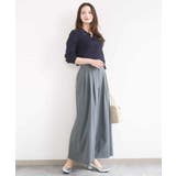 ストレッチ3タックワイドパンツ/洗える | MK MICHEL KLEIN | 詳細画像12 