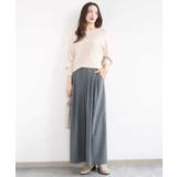 ストレッチ3タックワイドパンツ/洗える | MK MICHEL KLEIN | 詳細画像13 