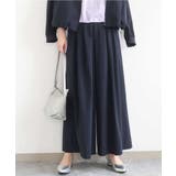 ストレッチ3タックワイドパンツ/洗える | MK MICHEL KLEIN | 詳細画像2 