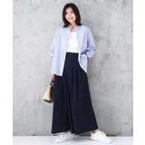 ストレッチ3タックワイドパンツ/洗える | MK MICHEL KLEIN | 詳細画像48 