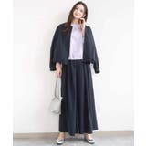 ストレッチ3タックワイドパンツ/洗える | MK MICHEL KLEIN | 詳細画像5 