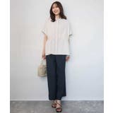 バイオヴィンテージツイル ワイドストレートパンツ 接触冷感 | MK MICHEL KLEIN | 詳細画像16