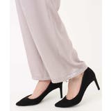 サテンヴィンテージ調ワイドパンツ/接触冷感/洗える | MK MICHEL KLEIN | 詳細画像35 