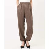 サテンヴィンテージ調ワイドパンツ/接触冷感/洗える | MK MICHEL KLEIN | 詳細画像36 