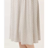 タックデザイン幾何柄ワンピース/洗える | MK MICHEL KLEIN | 詳細画像18 