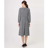 [イージーケア]幾何柄ジャージーワンピース/洗える | MK MICHEL KLEIN | 詳細画像16 