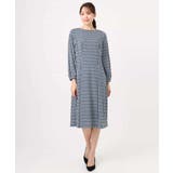 [イージーケア]幾何柄ジャージーワンピース/洗える | MK MICHEL KLEIN | 詳細画像22 