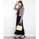 ドット釦コンパクトニットカーディガン/洗える | MK MICHEL KLEIN | 詳細画像13 