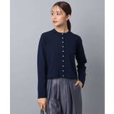 ドット釦コンパクトニットカーディガン/洗える | MK MICHEL KLEIN | 詳細画像2 