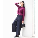 ドット釦コンパクトニットカーディガン/洗える | MK MICHEL KLEIN | 詳細画像21 