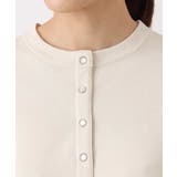 ドット釦コンパクトニットカーディガン/洗える | MK MICHEL KLEIN | 詳細画像25 