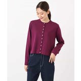 ドット釦コンパクトニットカーディガン/洗える | MK MICHEL KLEIN | 詳細画像29 