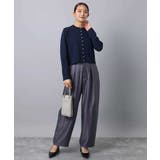 ドット釦コンパクトニットカーディガン/洗える | MK MICHEL KLEIN | 詳細画像4 