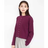 ドット釦コンパクトニットカーディガン/洗える | MK MICHEL KLEIN | 詳細画像6 