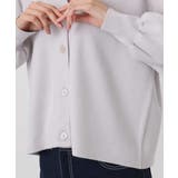 スムース編みVネックニットカーディガン/洗える | MK MICHEL KLEIN | 詳細画像12