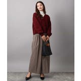 スムース編みVネックニットカーディガン/洗える | MK MICHEL KLEIN | 詳細画像19