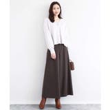 スムース編みVネックニットカーディガン/洗える | MK MICHEL KLEIN | 詳細画像2