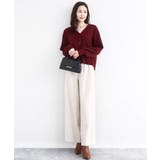 スムース編みVネックニットカーディガン/洗える | MK MICHEL KLEIN | 詳細画像29