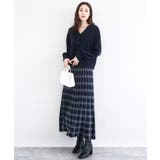 スムース編みVネックニットカーディガン/洗える | MK MICHEL KLEIN | 詳細画像5