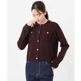 ミニブークレーカーディガン/洗える | MK MICHEL KLEIN | 詳細画像23