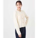 ミニブークレーカーディガン/洗える | MK MICHEL KLEIN | 詳細画像25