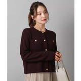 ミニブークレーカーディガン/洗える | MK MICHEL KLEIN | 詳細画像6