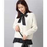 ヘアリーニットカーディガン/洗える | MK MICHEL KLEIN | 詳細画像2 