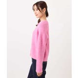 ヘアリーニットカーディガン/洗える | MK MICHEL KLEIN | 詳細画像32 