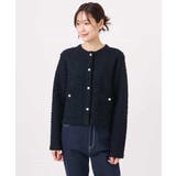 ニットツィードジャケット/洗える | MK MICHEL KLEIN | 詳細画像16 