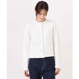 ニットツィードジャケット/洗える | MK MICHEL KLEIN | 詳細画像24 