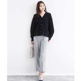 ペプラムデザインVネックニットカーディガン/洗える | MK MICHEL KLEIN | 詳細画像11 