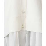 ペプラムデザインVネックニットカーディガン/洗える | MK MICHEL KLEIN | 詳細画像30 